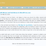 Screen Shot of Search Feature 2