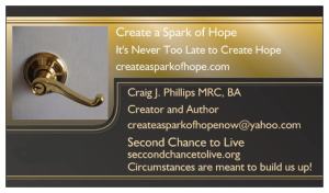Create a Spark of Hope business Card