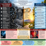 Rectangular infographic titled “The Second Chance to Live Trauma-Informed Care AI Collaboration Model Orion Architecture™ Foundations and Implications,” by Craig J. Phillips MRC, BA. Contrasts current AI architecture, characterized by extraction of human meaning, computational representation, deceptive presentation, asymmetrical requirements, AI bullying, loss of human agency, and profit over people, with the Orion Architecture™, grounded in trauma-informed care, holistic recovery, support without extraction, human dignity, self-determination, architectural restraint, and accountability. A central crossroads illustrates the choice confronting AI developers. Additional panels depict the consequences of continued AI architectural harm, the metaphors of Coma (1978) and Mars Attacks (1996), and the need for architectural change.